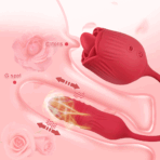 2 In 1 Rose Nipple Stimulator Sex Toy