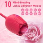 2 In 1 Rose Nipple Stimulator Sex Toy