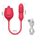 2 In 1 Rose Nipple Stimulator Sex Toy